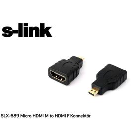 S-Link SLX-689 Micro HDMI M to HDMI F Konnektör