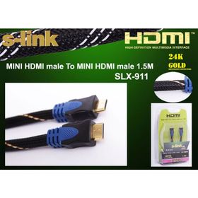 S-Link SLX-911 1.5 Mt Mini HDMI Kablo