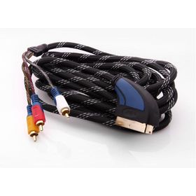 S-Link SLX-930 2 Mt Gold Scart To 3 Rca Kablo