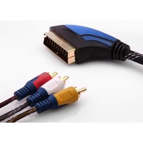 S-Link SLX-931 5 Mt Gold Scart Kablo
