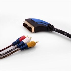 S-Link SLX-931 5 Mt Gold Scart Kablo