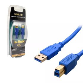 S-Link SLX-U35 USB 3.0 1.5 mt Gold Yazıcı Kablosu