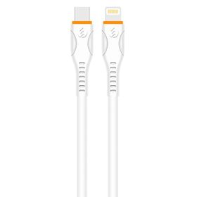 S-Link SW-C115 1 mt Beyaz Lightning Hızlı Şarj Kablosu