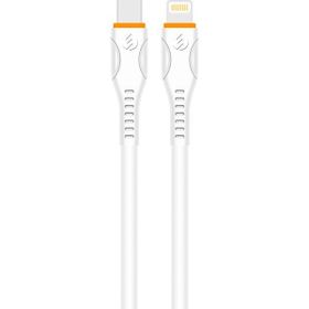 S-Link SW-C115 1 mt Beyaz Lightning Hızlı Şarj Kablosu