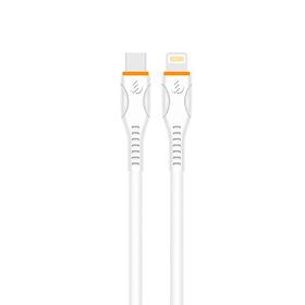 S-Link SW-C115 1 mt Beyaz Lightning Hızlı Şarj Kablosu