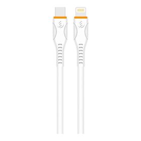 S-Link SW-C115 1 mt Beyaz Lightning Hızlı Şarj Kablosu
