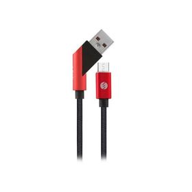 S-Link SW-C570 Siyah Kırmızı Şarj Kablosu