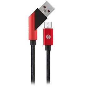 S-Link SW-C570 Siyah Kırmızı Şarj Kablosu