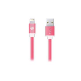S-Link SW-C603 Swapp Pembe 1 mt 2A USB Şarj Kablosu