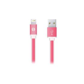 S-Link SW-C603 Swapp Pembe 1 mt 2A USB Şarj Kablosu