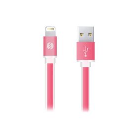 S-Link SW-C603 Swapp Pembe 1 mt 2A USB Şarj Kablosu