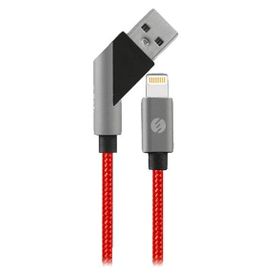 S-Link SW-C670 Gri Kırmızı Şarj Kablosu