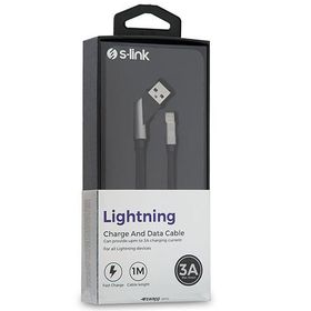 S-Link SW-C670 Gri Kırmızı Şarj Kablosu
