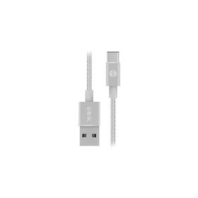 S-Link SW-C702 2A 1 m Gri Type-C Data + Şarj Kablosu