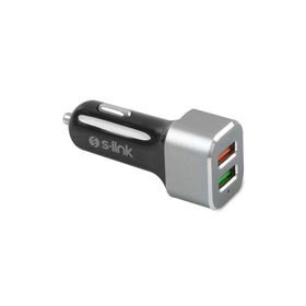 S-Link SW-QAC40M 2 USB 5V 3.0 Araç Şarj Cihazı