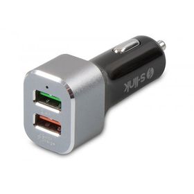 S-Link SW-QAC40M 2 USB 5V 3.0 Araç Şarj Cihazı