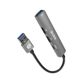 S-Link SW-U322 USB3.0 to 2xUSB 2.0 1xUSB3.0 1xType-C Metal USB Hub