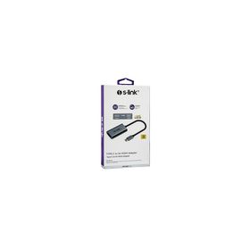 S-Link SW-U512 Metal Type C To 4K HDMI Adaptör