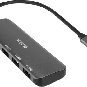 S-Link SW-U518 Gri Metal USB 3 to 3-USB 3.0 1-Type-C PD 1-4K HDMI Adaptör
