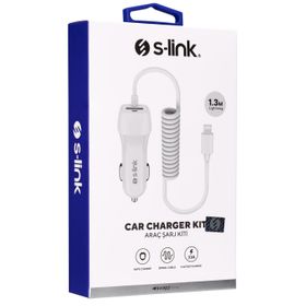 S-Link Swapp Lightning Kablolu Araç Şarj Cihazı