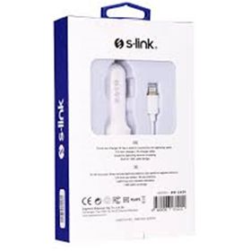 S-Link Swapp Lightning Kablolu Araç Şarj Cihazı