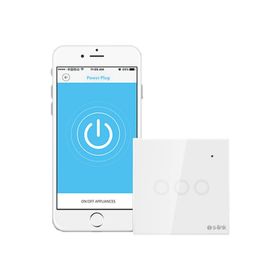 S-link Swapp SL-EG33 Kablosuz ve Dokunmatik 3'lü Wifi Tuya Destekli Aydınlatma Anahtarı