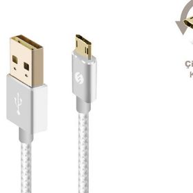 S-Link Swapp SW-A1 Silver Data ve Şarj Kablosu