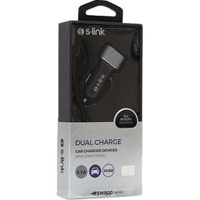 S-Link Swapp SW-AHC36M 2 USB 3.1A Metal Araç Şarj Cihazı
