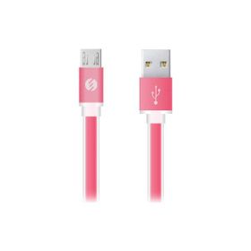 S-Link Swapp SW-C503 Pembe 1 m 2A Usb/micro Usb Şarj Kablosu