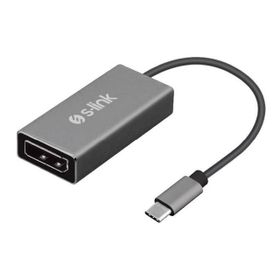 S-link Swapp SW-U510 Gri Metal Type-C to DisplayPort 4K Çevirici Adaptör
