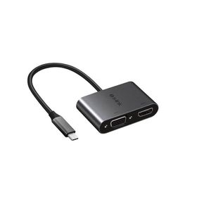 S-link Swapp SW-U516 TypeC to HDMI + VGA Adaptör