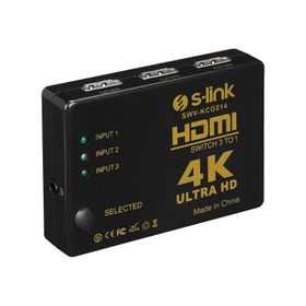 S-Link SWV-KCG014 Hdmı 3 to 1 Switch
