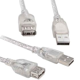 S-Link USB2.0 10M Şeffaf Yazıcı Kablosu