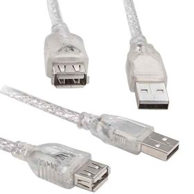 S-Link USB2.0 10M Şeffaf Yazıcı Kablosu