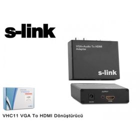 S-Link VHC11 VGA To HDMI Çevirici