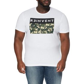 S.Oliver 0100 Erkek Beyaz T-Shirt