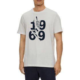 S.Oliver 01D2 Ön Baskılı Erkek T-shirt