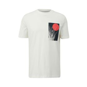 S.Oliver 01D2 Ön Baskılı Erkek T-shirt