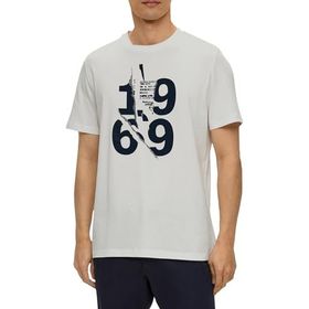 S.Oliver 01D2 Ön Baskılı Erkek T-shirt