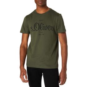 S.Oliver 130.14.105.12.130.2105620 Zeytin Erkek T-shirt