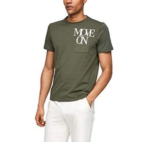 S.Oliver 130.14.105.12.130.2105620 Zeytin Erkek T-shirt