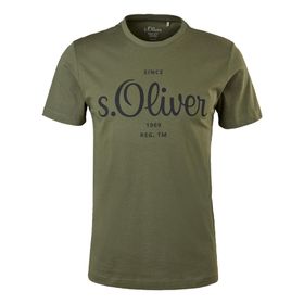 S.Oliver 130.14.105.12.130.2105620 Zeytin Erkek T-shirt