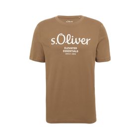 S.Oliver 2113400 Kum Taş Erkek T-Shirt