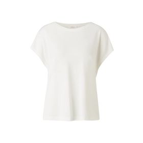 S.Oliver 2114265 Ekru Kadın T-Shirt