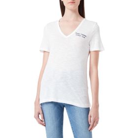 S.Oliver 2114792 Ekru Kadın T-Shirt