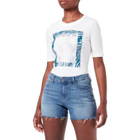 S.Oliver 2114792 Ekru Kadın T-Shirt