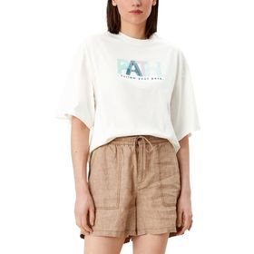 S.Oliver 2114792 Ekru Kadın T-Shirt
