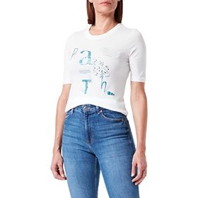 S.Oliver 2114792 Ekru Kadın T-Shirt