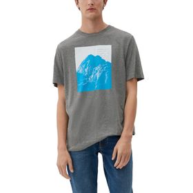 S.Oliver 2119129 Turuncu Erkek T-Shirt