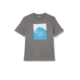 S.Oliver 2119129 Turuncu Erkek T-Shirt